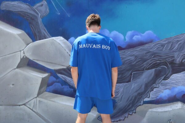 Ensemble oversize MauvaisBoy - bleu foncé